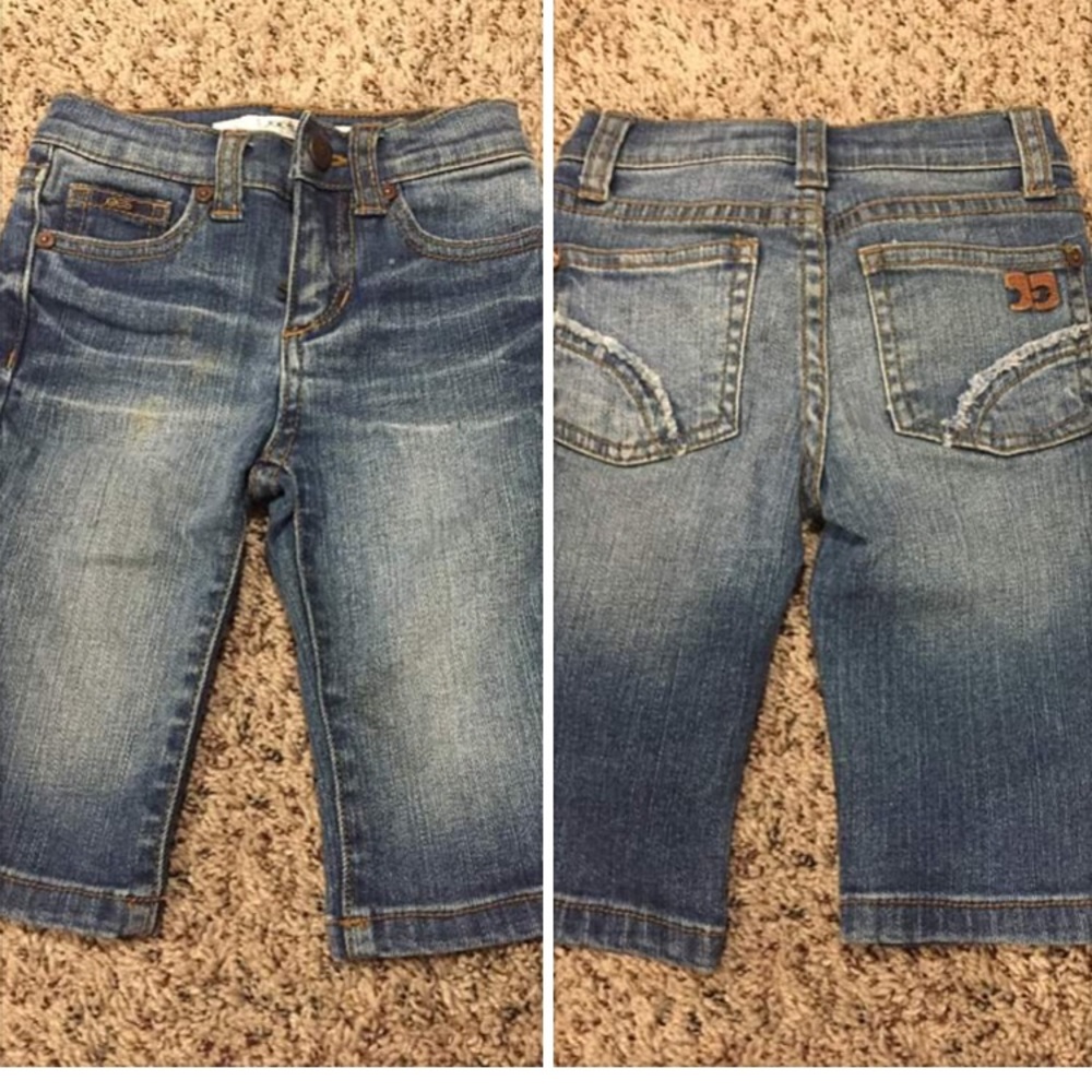 Baby girls Joes cropped jeans 18 mo.